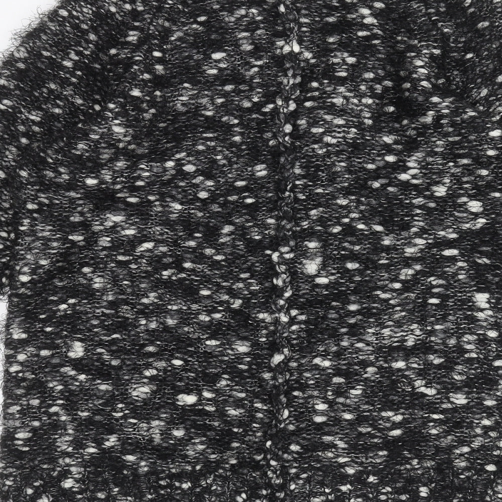 George Womens Black Jacket Coatigan Size M