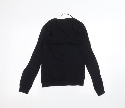 Bershka Womens Blue Cardigan Jumper Size M