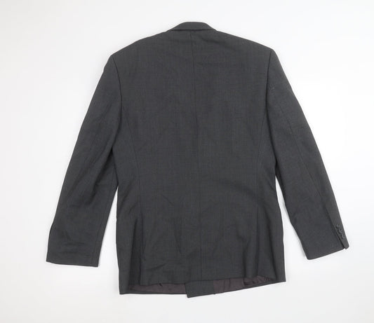 Debinhams Mens Black Jacket Suit Jacket Size 38