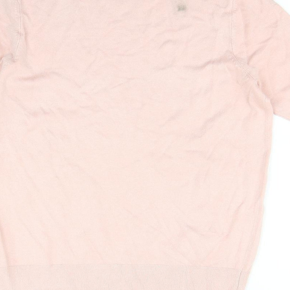 F&F Womens Pink Basic T-Shirt Size 12