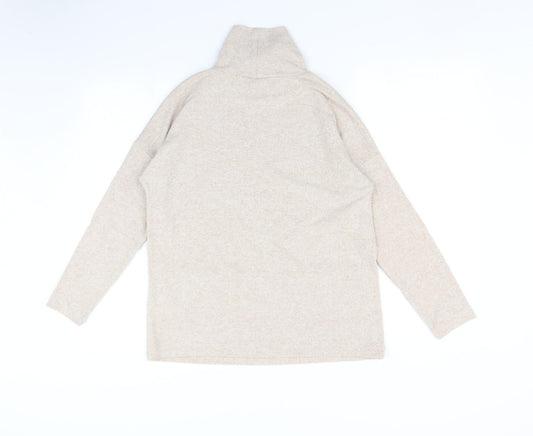 TU Womens Beige Pullover Jumper Size 10