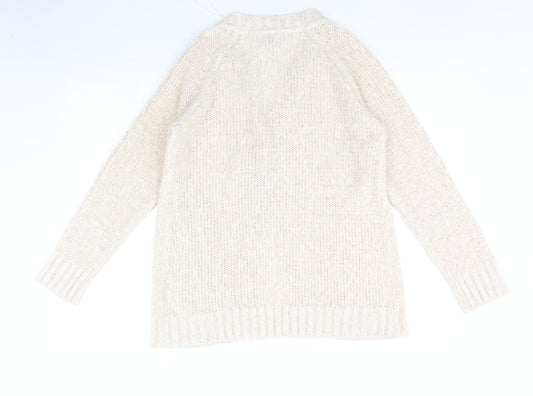 Red ehrring Womens Multicoloured Cardigan Jumper Size 14