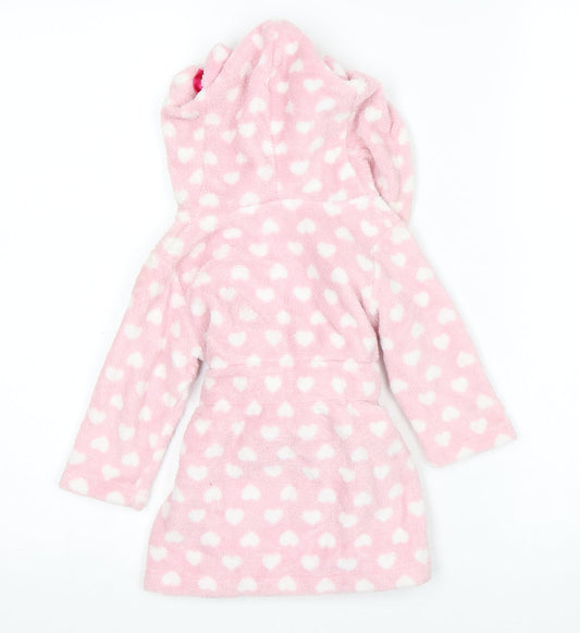 Peacocks Girls Pink Polka Dot Gown Size 6-9 Months
