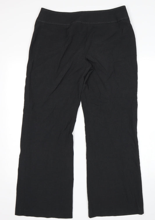 Womens UK Size 14 M&S Regular Fit Grey Trousers