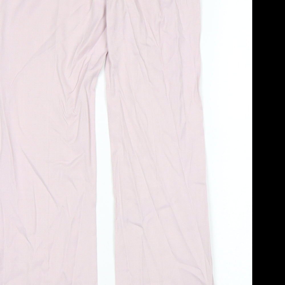 George Womens Pink Trousers Size 10 L29 in