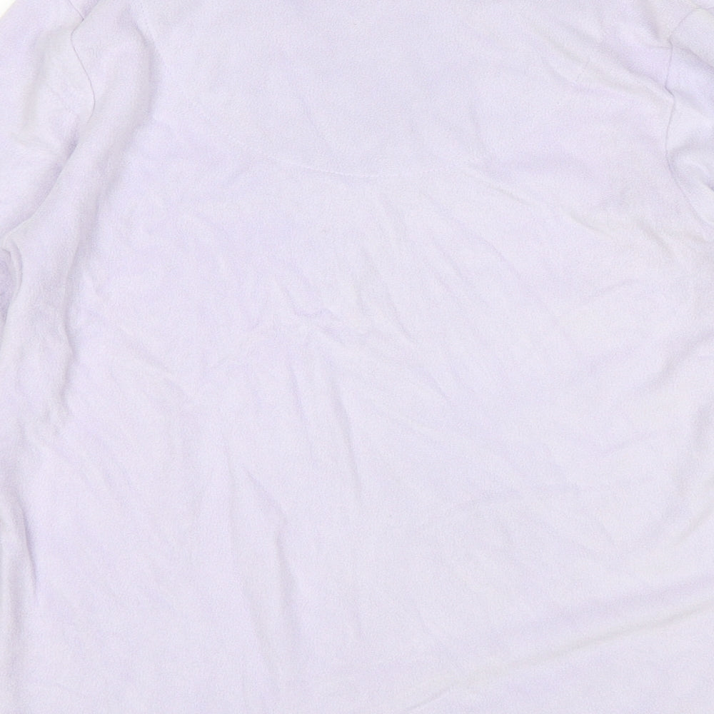 Brand and care label for Fabulous women’s purple top pyjama top, size UK 6