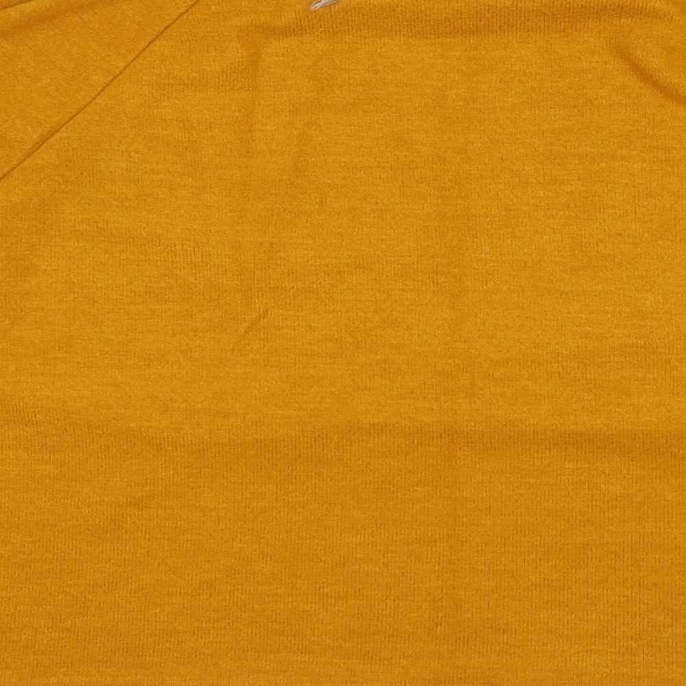 Womens UK Size L H&M Yellow Pullover Jumper