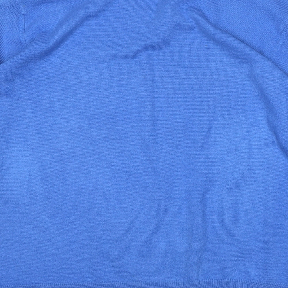 Avenue Mens Blue Pullover Jumper Size L
