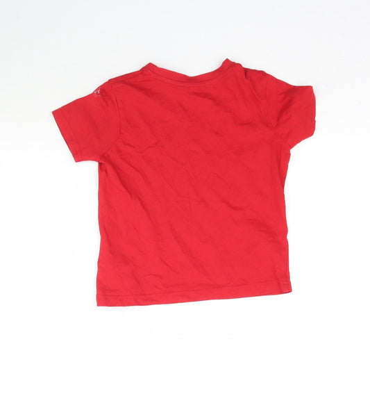 Primark Boys Red Basic T-Shirt Size 4-5 Years - Must have wifi