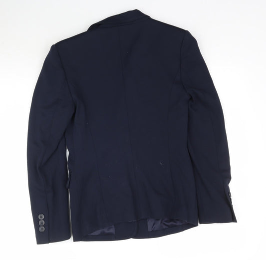 Marks and Spencer Womens Blue Jacket Suit Jacket Size 8