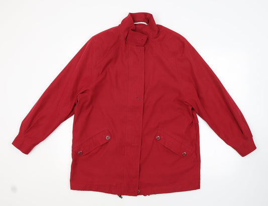 Womens UK Size 10 M&S Red Jacket