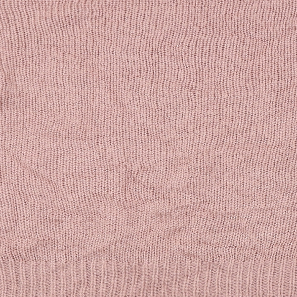 Womens UK Size L New Look Pink Pullover Jumper
