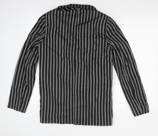 COVENT GARDEN Womens Multicoloured Striped Jacket Blazer Size 12