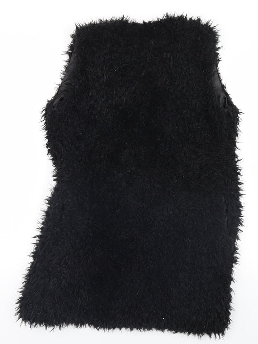 Womens UK Size S Me Jane Black Overcoat