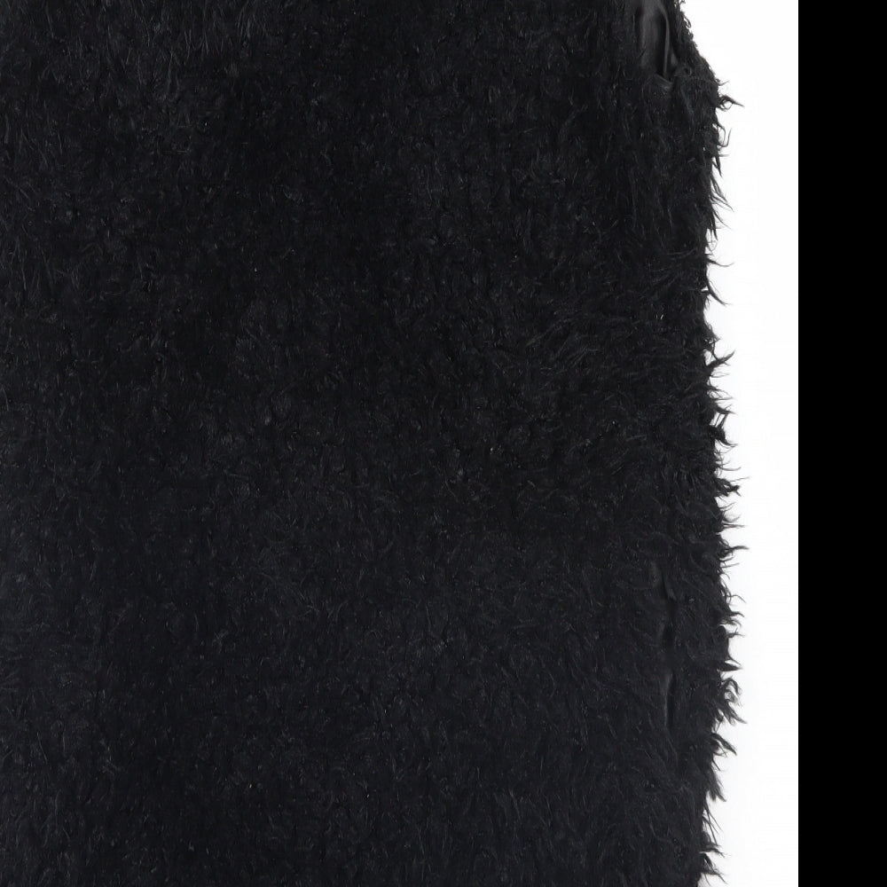 Womens UK Size S Me Jane Black Overcoat