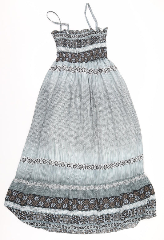 Preworn Womens Grey A-Line