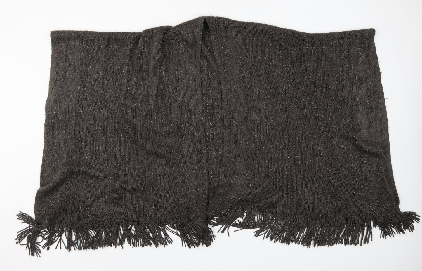 Debenhams Womens Brown Knit Shawl/Wrap