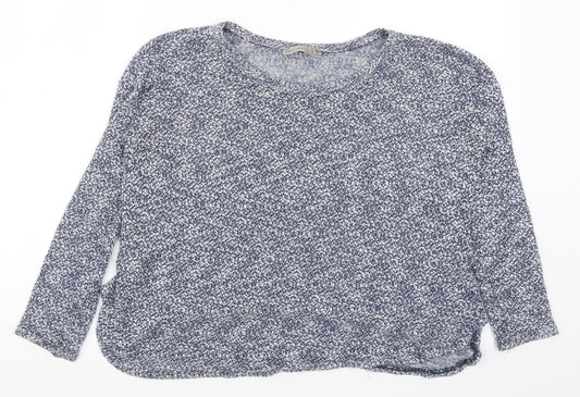 Womens UK Size 12 Atmosphere Blue Pullover Jumper