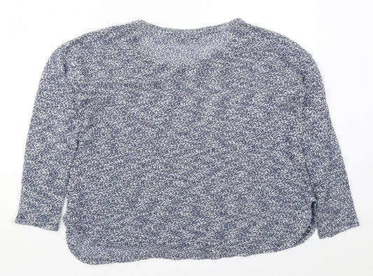 Womens UK Size 12 Atmosphere Blue Pullover Jumper