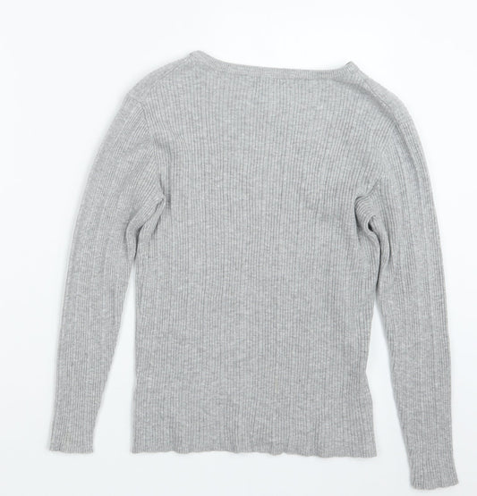 Primark Womens Grey Pullover Jumper Size 14