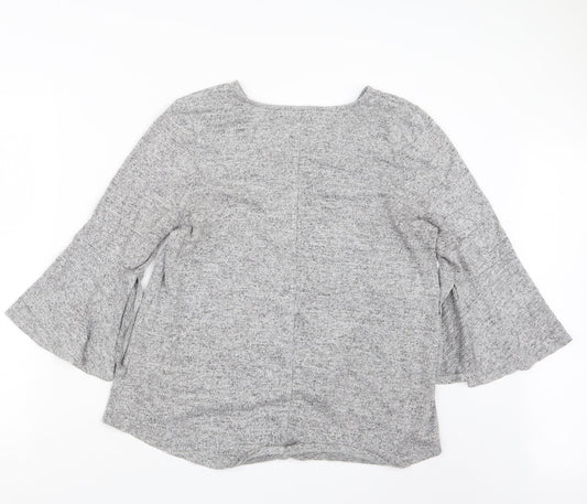 Womens UK Size M COIN 1804 Grey Pullover Jumper