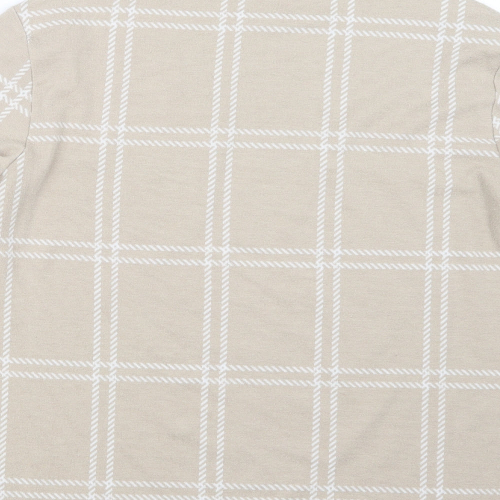 Womens UK Size 12 Marks and Spencer Beige Pullover Jumper
