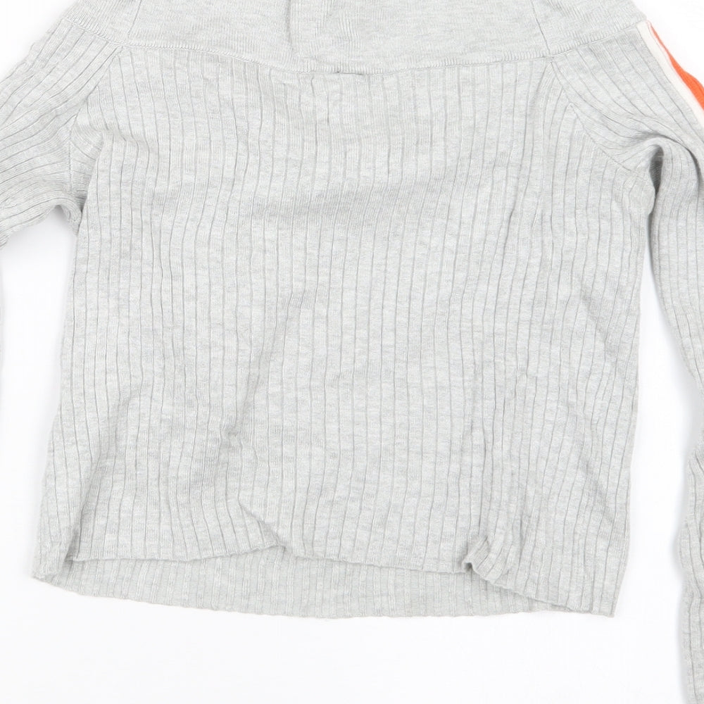 Womens UK Size M Divided by H&M Grey Pullover Jumper