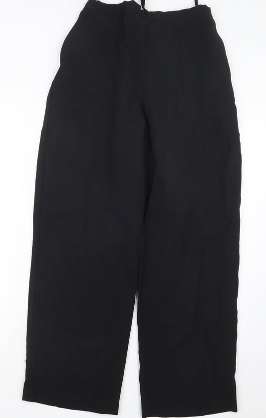 Womens UK Size 14 Damart Regular Fit Black Trousers