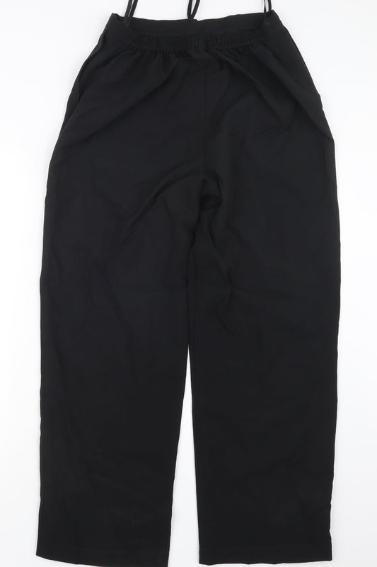 Womens UK Size 14 Damart Regular Fit Black Trousers