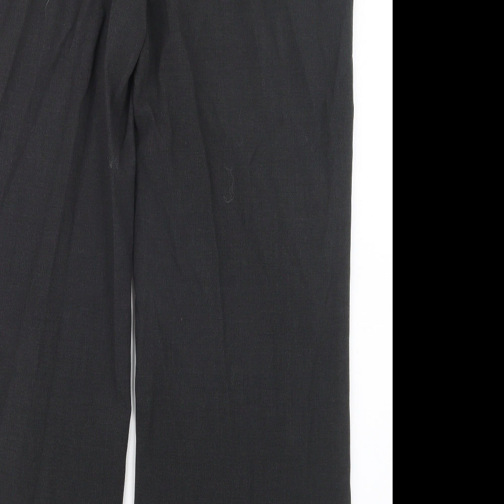 Womens UK Size 14 Marks and Spencer Regular Fit Grey Trousers