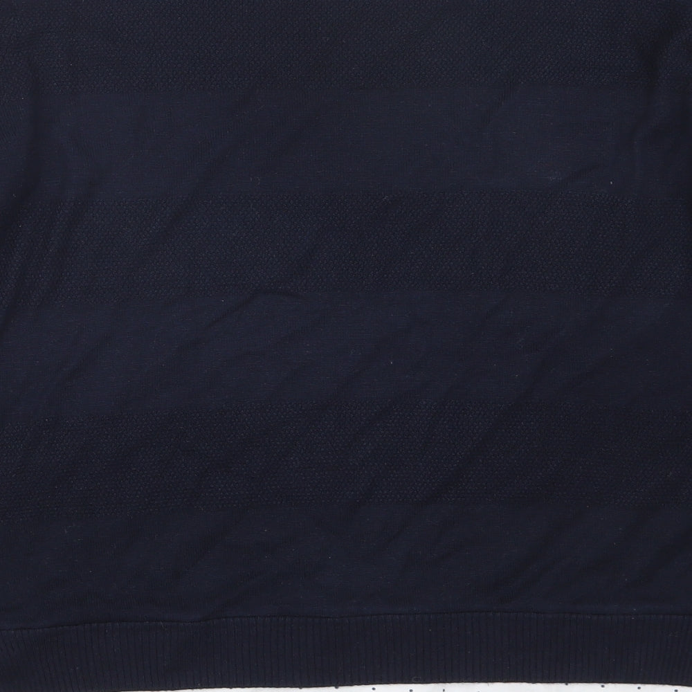 George Womens Blue Knit Pullover Jumper Size 12