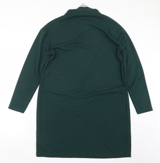 Nutmeg Womens Green   Pullover Jumper Size 14  - Long