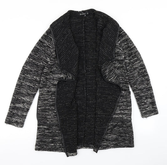 Womens UK Size S Stradivarius Black Jacket