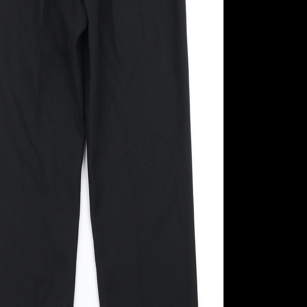 M&S Collection Womens Black Dress Pants Trousers Size 12 L28 in