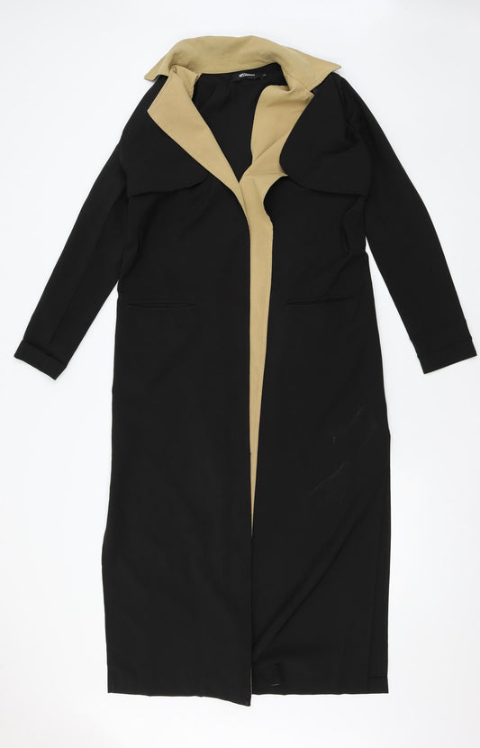 Womens UK Size 4 Missguided Black Jacket