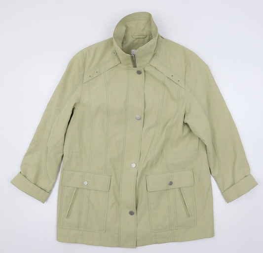 Additional front view of Cotswold Collections women’s beige jacket, size UK 12
