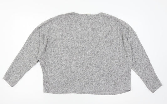 Womens UK Size M H&M Grey Pullover Jumper