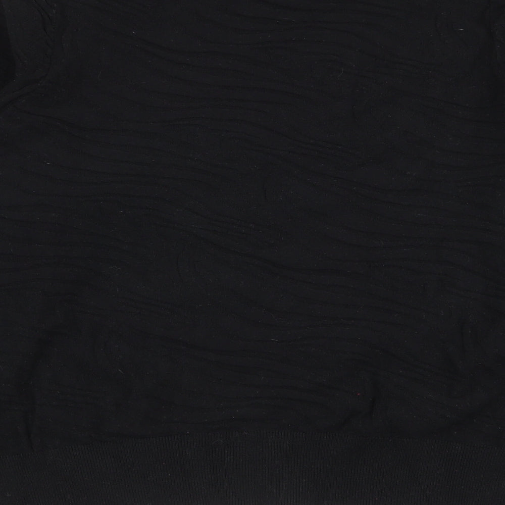 Womens UK Size 12 NEXT Black Pullover Jumper