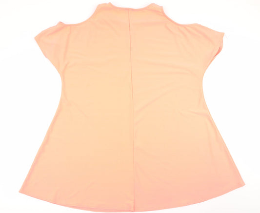 River Island Womens Orange Fit & Flare Size 14