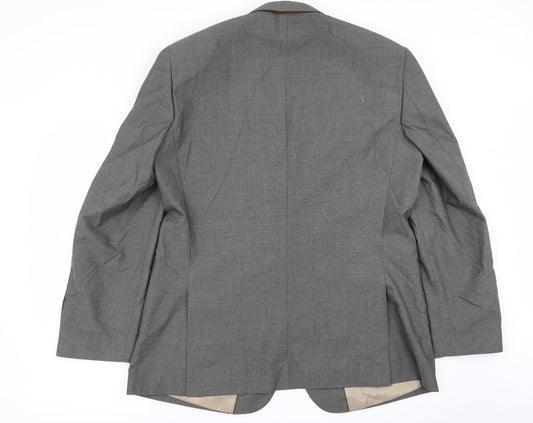 F&F Mens Grey   Jacket Blazer Size 44