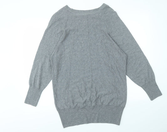 Kaliko Womens Grey Fit & Flare Size M