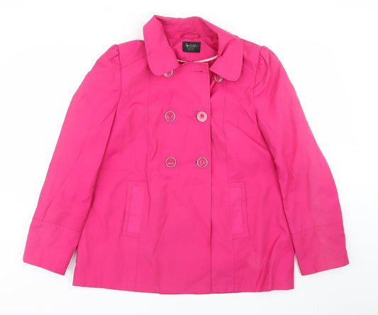 Womens UK Size 12 BHS Pink Jacket