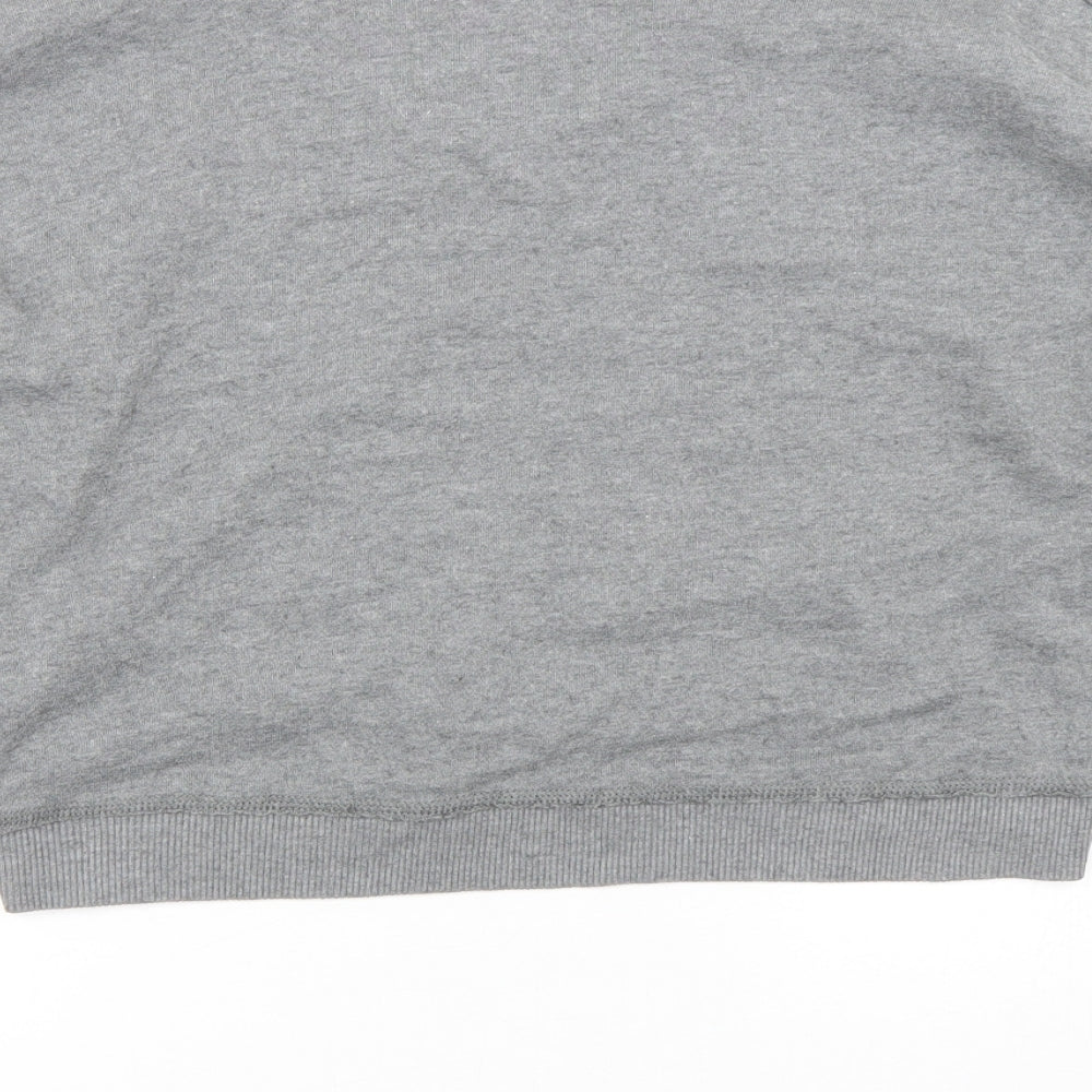 Hollister Womens Grey Pullover Sweatshirt Size S