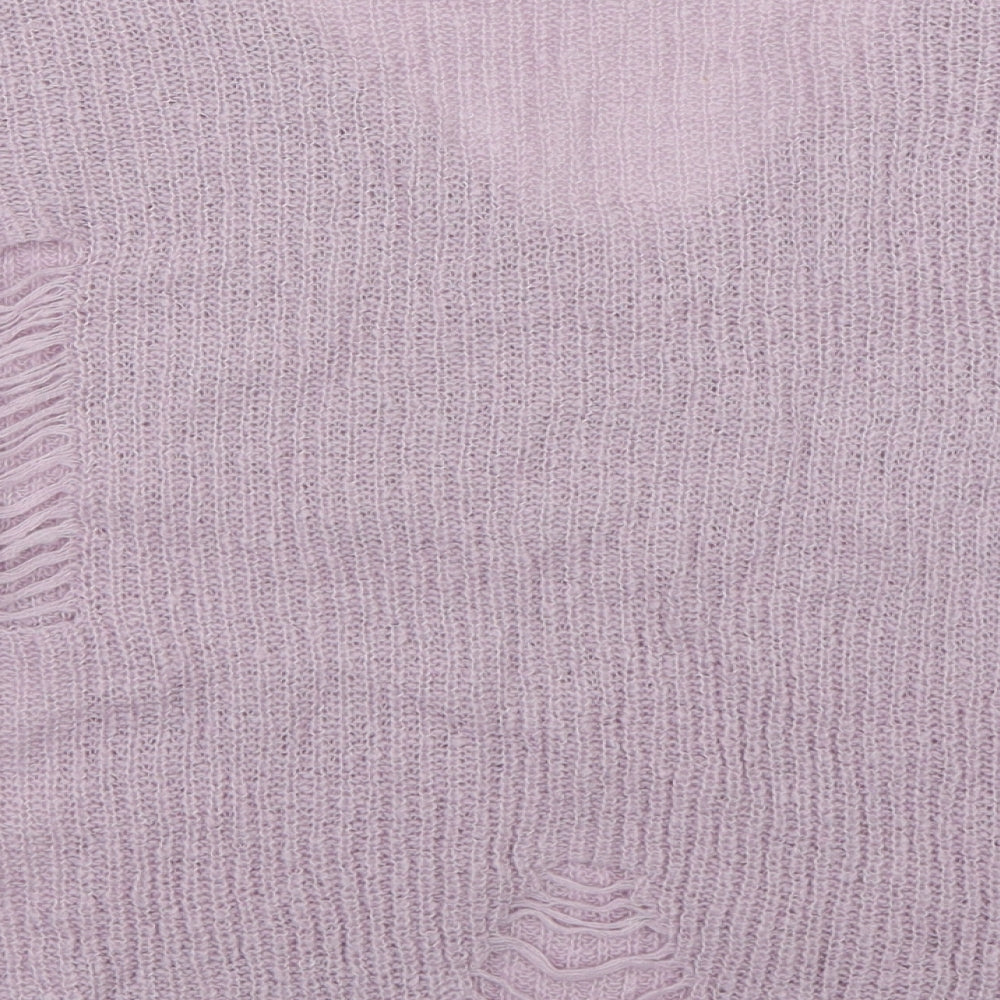 Atmosphere Womens Purple Pullover Jumper Size S