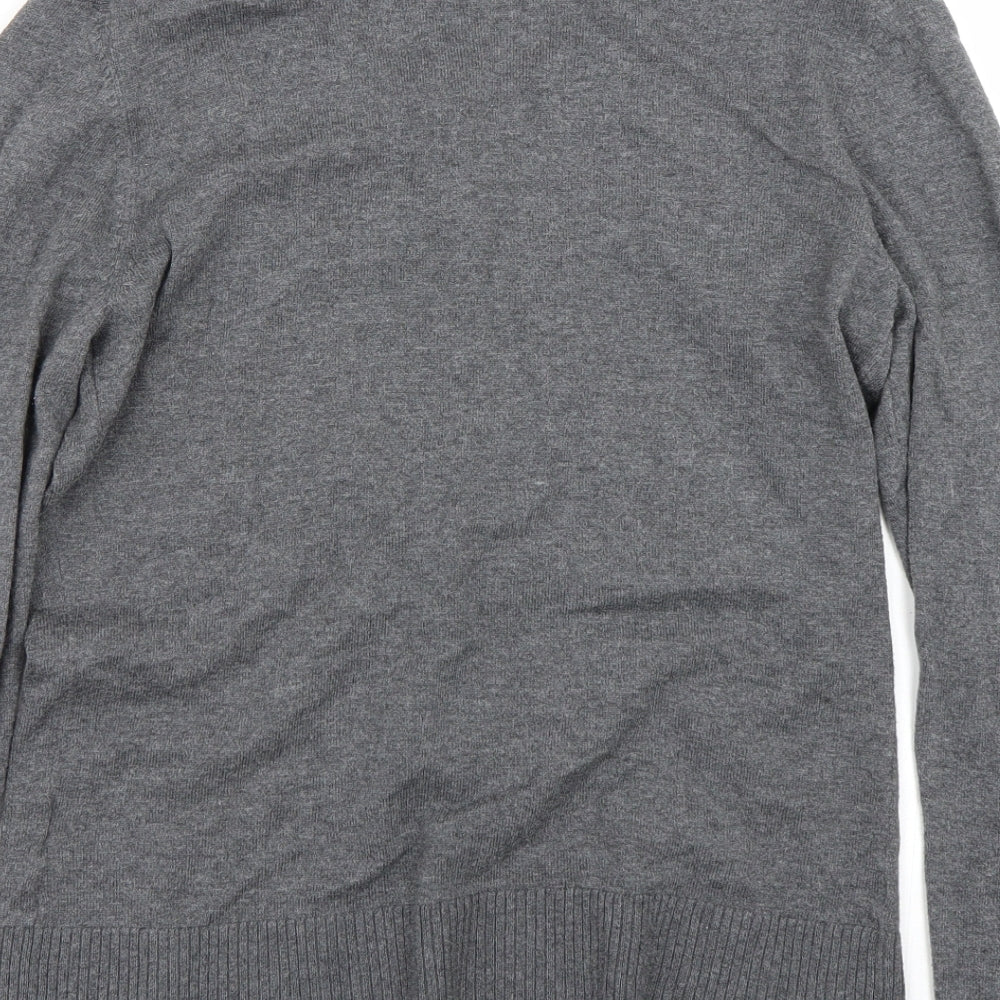 Gap Womens Grey Cardigan Jumper Size L