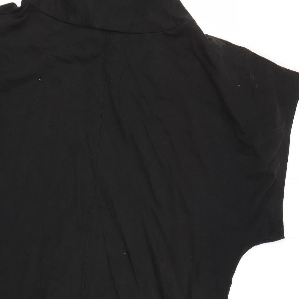 Denim co Womens Black Pullover Sweatshirt Size 16