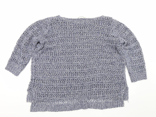 George Womens Blue Pullover Jumper Size 18
