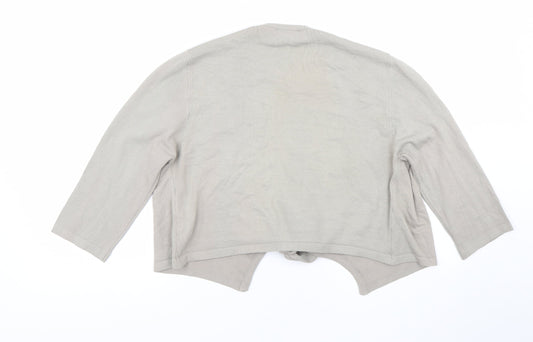 Womens UK Size 16 NEXT Beige Cape Jumper