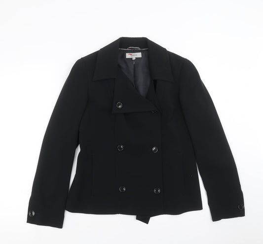 Marks and Spencer Womens Black Jacket Suit Jacket Size 12