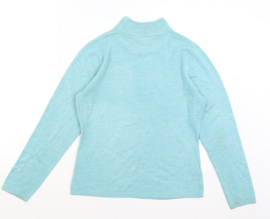 Womens UK Size 12 Matalan Blue Pullover Jumper